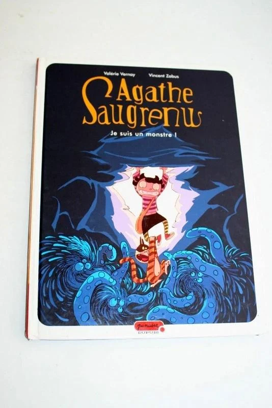 Bd Agathe Saugrenu "Je suis un monstre" de chez Dupuis